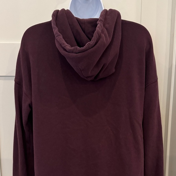 aerie Full-Zip Hoodie in Plum - Picture 6 of 10